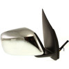 DOOR MIRROR RH POWER EXTENDED CAB LE CHROME REPLACEMENT FOR NISSAN FRONTIER PICKUP 2005 PARTSLINK NUMBER NI1321170