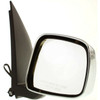 DOOR MIRROR RH POWER EXTENDED CAB LE CHROME REPLACEMENT FOR NISSAN FRONTIER PICKUP 2005 PARTSLINK NUMBER NI1321170