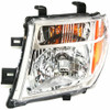 HEAD LAMP LH CAPA REPLACEMENT FOR NISSAN FRONTIER PICKUP 2005 PARTSLINK NUMBER NI2502157C