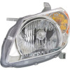 HEAD LAMP LH CHROME HOUSING HQ REPLACEMENT FOR PONTIAC VIBE 2008 PARTSLINK NUMBER  GM2502249