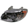 HEAD LAMP LH CAPA REPLACEMENT FOR PONTIAC WAVE SEDAN (CANADA) 2008 PARTSLINK NUMBER  GM2502273C