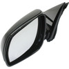 DOOR MIRROR LH POWER HTD MEMORY COVER W/SMART ENTRY BLACK REPLACEMENT FOR NISSAN MURANO 2005 PARTSLINK NUMBER NI1320178