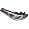 HEAD LAMP RH HALOGEN USA BUILT CAPA   REPLACEMENT FOR HYUNDAI ELANTRA SEDAN 2015 PARTSLINK NUMBER  HY2503187C