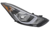 HEAD LAMP RH KOREA BUILT CAPA   REPLACEMENT FOR HYUNDAI ELANTRA SEDAN 2015 PARTSLINK NUMBER  HY2503189C