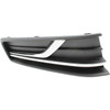 FOG LAMP COVER FR RH W/CHROME MOULDING REPLACEMENT FOR VOLKSWAGEN PASSAT 2019 PARTSLINK NUMBER VW1039145