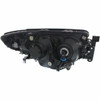 HEAD LAMP LH W/SPORT PKG (BLACK) CAPA REPLACEMENT FOR SUBARU FORESTER 2008 PARTSLINK NUMBER  SU2502135C