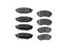 BRAKE PADS SET RR CERAMIC REPLACEMENT FOR SUBARU IMPREZA 2008 PARTSLINK NUMBER  D1114
