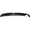 VALANCE RR SINGLE EXHAUST MATTE BLACK  REPLACEMENT FOR HYUNDAI SONATA 2015 PARTSLINK NUMBER  HY1195106