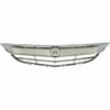 GRILLE W/MOULDING CHROME/BLACK REPLACEMENT FOR ACURA 2013 ILX HYBRID PARTSLINK NUMBER AC1200117