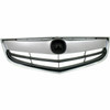 GRILLE W/MOULDING CHROME/BLACK REPLACEMENT FOR ACURA 2013 ILX HYBRID PARTSLINK NUMBER AC1200117
