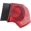 TAIL LAMP RH CAPA REPLACEMENT FOR ACURA TSX 2013 PARTSLINK NUMBER  AC2805100C