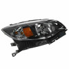 HEAD LAMP RH BLACK HALOGEN CAPA REPLACEMENT FOR SUBARU OUTBACK IMPREZA 2008 PARTSLINK NUMBER  SU2503125C