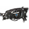 HEAD LAMP RH BLACK HALOGEN CAPA REPLACEMENT FOR SUBARU OUTBACK IMPREZA 2008 PARTSLINK NUMBER  SU2503125C