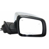 DOOR MIRROR RH POWER W/BLIND SPOT DETECTION W/O DIMMING CHROME  REPLACEMENT FOR JEEP GRAND CHEROKEE 2015 PARTSLINK NUMBER  CH1321416