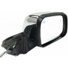 DOOR MIRROR RH POWER W/BLIND SPOT DETECTION W/O DIMMING CHROME  REPLACEMENT FOR JEEP GRAND CHEROKEE 2015 PARTSLINK NUMBER  CH1321416
