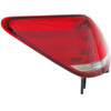 TAIL LAMP LH CAPA REPLACEMENT FOR TOYOTA AVALON 2008 PARTSLINK NUMBER  TO2804122C