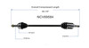 C V AXLE RH FWD S LE CE BASE XR REPLACEMENT FOR TOYOTA COROLLA SEDAN 2008 PARTSLINK NUMBER  NCV69584