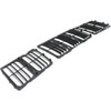 GRILLE MATTE-BLACK LOUVERED STYLE LAREDO/LTD  REPLACEMENT FOR JEEP GRAND CHEROKEE 2015 PARTSLINK NUMBER  CH1200369