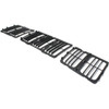 GRILLE MATTE-BLACK LOUVERED STYLE LAREDO/LTD  REPLACEMENT FOR JEEP GRAND CHEROKEE 2015 PARTSLINK NUMBER  CH1200369