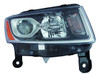 HEAD LAMP RH HALOGEN CAPA  REPLACEMENT FOR JEEP GRAND CHEROKEE 2015 PARTSLINK NUMBER  CH2503247C
