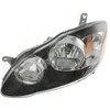 HEAD LAMP LH S/XRS CAPA REPLACEMENT FOR TOYOTA COROLLA SEDAN 2008 PARTSLINK NUMBER  TO2502154C