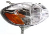 HEAD LAMP RH CE-LE CAPA REPLACEMENT FOR TOYOTA COROLLA SEDAN 2008 PARTSLINK NUMBER  TO2503160C