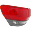TAIL LAMP LH W/GRAY TRIM/ EXCLUDE SRT-8 CAPA  REPLACEMENT FOR JEEP GRAND CHEROKEE 2015 PARTSLINK NUMBER  CH2804110C
