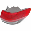 TAIL LAMP RH W/GRAY TRIM/ EXCLUDE SRT-8 CAPA  REPLACEMENT FOR JEEP GRAND CHEROKEE 2015 PARTSLINK NUMBER  CH2805110C