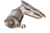 CATALYTIC CONVERTER LH 2WD ONLY WITH MANIFOLD REPLACEMENT FOR TOYOTA HIGHLANDER 2008 PARTSLINK NUMBER  33220