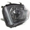 HEAD LAMP LH SPORT MODEL W/SMOKED LENS CAPA REPLACEMENT FOR TOYOTA HIGHLANDER 2008 PARTSLINK NUMBER  TO2502177C