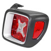 TAIL LAMP RH SPORT/LATITUDE/NORTH MODELS W/BLACK BEZEL CAPA  REPLACEMENT FOR JEEP RENEGADE 2015 PARTSLINK NUMBER  CH2801209C