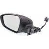 DOOR MIRROR RH POWER HEATED W/SIGNAL W/O PUDDLE LAMP MANUAL FOLDING  REPLACEMENT FOR KIA FORTE 2015 PARTSLINK NUMBER  KI1321182