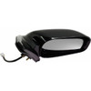 DOOR MIRROR LH POWER NON-FOLDAWAY GLOSS BLACK PTM REPLACEMENT FOR TOYOTA MATRIX 2008 PARTSLINK NUMBER  TO1320207