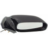 DOOR MIRROR RH MANUAL NON-FOLDAWAY GLOSS BLACK PTM REPLACEMENT FOR TOYOTA MATRIX 2008 PARTSLINK NUMBER  TO1321206