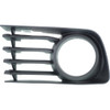 FOG LAMP BEZEL FR LH MATTE-BLACK REPLACEMENT FOR TOYOTA PRIUS 2008 PARTSLINK NUMBER  TO1038118