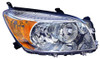 HEAD LAMP RH BASE/LTD MODEL CAPA REPLACEMENT FOR TOYOTA RAV4 2008 PARTSLINK NUMBER  TO2519106C