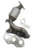 CATALYTIC CONVERTER 3.5L RH AWD ONLY REPLACEMENT FOR TOYOTA SIENNA  2008 PARTSLINK NUMBER  33211
