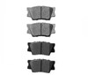BRAKE PADS SET FR CERAMIC  REPLACEMENT FOR LEXUS ES300H 2015 PARTSLINK NUMBER  	D1293