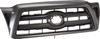 GRILLE BLACK W/GREY FRAME REPLACEMENT FOR TOYOTA TACOMA PICKUP 2WD 2008 PARTSLINK NUMBER  TO1200269