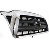 GRILLE CHROME/BLACK REPLACEMENT FOR TOYOTA TACOMA PICKUP 4WD 2008 PARTSLINK NUMBER  TO1200268