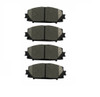 BRAKE PADS SET FR CERAMIC REPLACEMENT FOR TOYOTA YARIS HATCHBACK 2008 PARTSLINK NUMBER  D1184