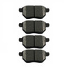 BRAKE PADS SET FR CERAMIC REPLACEMENT FOR TOYOTA YARIS HATCHBACK 2008 PARTSLINK NUMBER  D1184