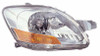 HEAD LAMP RH CAPA REPLACEMENT FOR TOYOTA YARIS SEDAN 2008 PARTSLINK NUMBER  TO2519108C