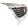 GRILLE BLACK W/CHROME MLDG W/DISTANCE SENSOR REPLACEMENT FOR VOLKSWAGEN PASSAT 2008 PARTSLINK NUMBER  VW1210101