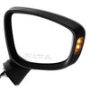 DOOR MIRROR RH POWER W/SIGNAL PTM  REPLACEMENT FOR MAZDA CX5 2015 PARTSLINK NUMBER  MA1321175