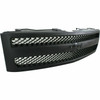 GRILLE PAINTE BLACK  REPLACEMENT FOR CHEVROLET PICKUP CHEVY SILVERADO 1500  2013 PARTSLINK NUMBER  GM1200578