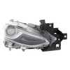 HEAD LAMP RH HID W/O AUTO LEVEL SDN/HB LENS AND HOUSING ONLY CAPA  REPLACEMENT FOR MAZDA MAZDA 3 2015 PARTSLINK NUMBER  MA2503145C
