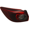 TAIL LAMP LH LED JAPAN BUILT HB CAPA  REPLACEMENT FOR MAZDA MAZDA 3 2015 PARTSLINK NUMBER  MA2804116C