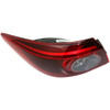 TAIL LAMP LH SDN LED JAPAN BUILT HQ   REPLACEMENT FOR MAZDA MAZDA 3 2015 PARTSLINK NUMBER  MA2804114