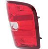 TAIL LAMP RH 2ND DESIGN ALL 2500/3500 DUALLY MODELS/ 2ND DESIGN 2010 1500/ ALL 2011 1500 CAPA    REPLACEMENT FOR CHEVROLET PICKUP CHEVY SILVERADO 25-3500 2013 PARTSLINK NUMBER  GM2801249C